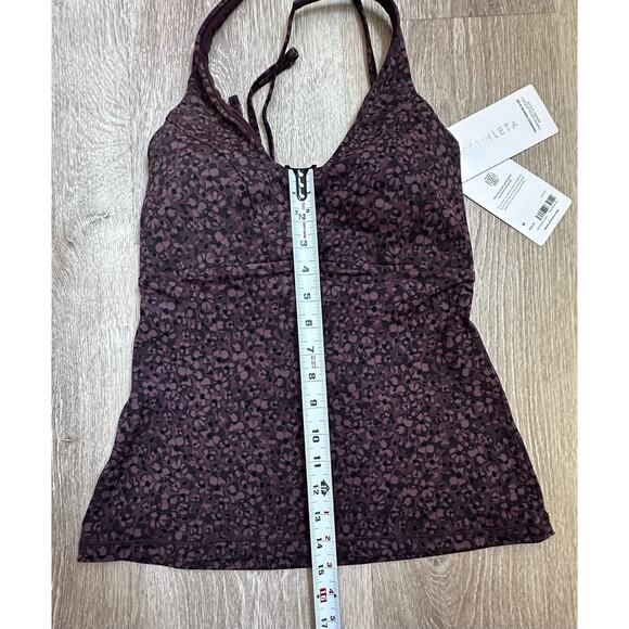 Athleta|Triangle Tankini|Brown Floral|SZ M/D-DD - Picture 3 of 7